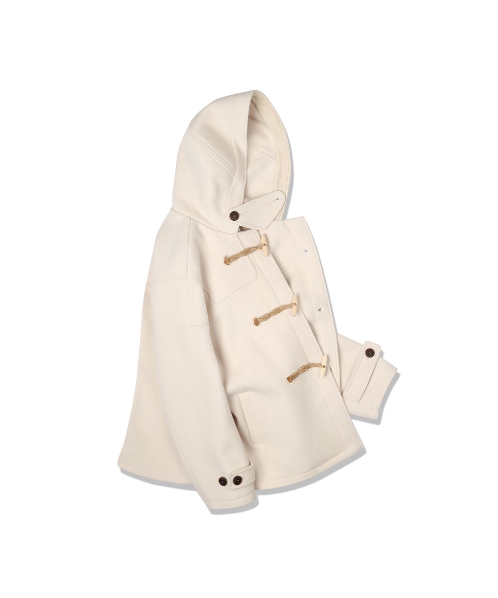 MUSINSA公式 | MAINBOOTH [90% of wool] Oversized Half Duffle Coat 