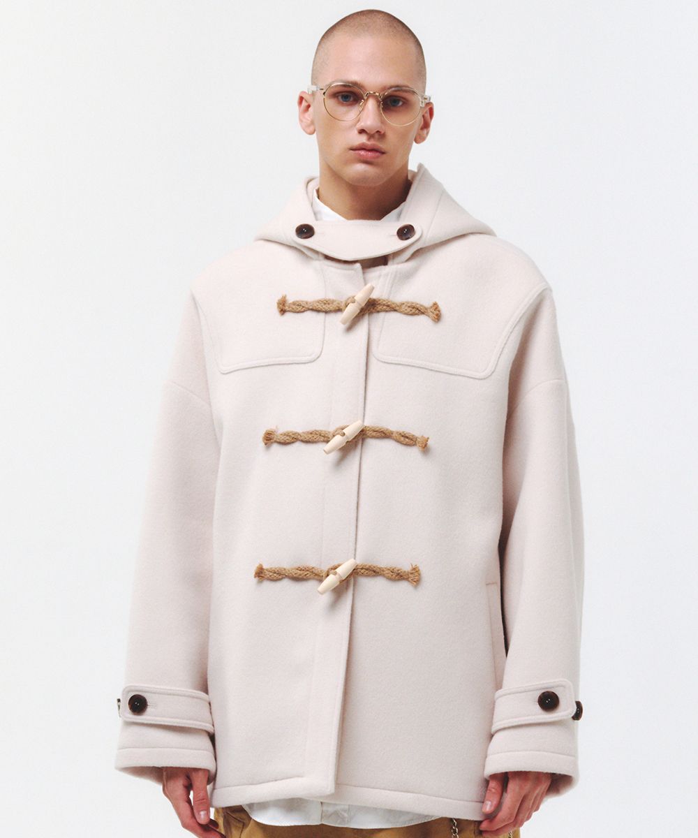 MUSINSA公式 | MAINBOOTH [90% of wool] Oversized Half Duffle