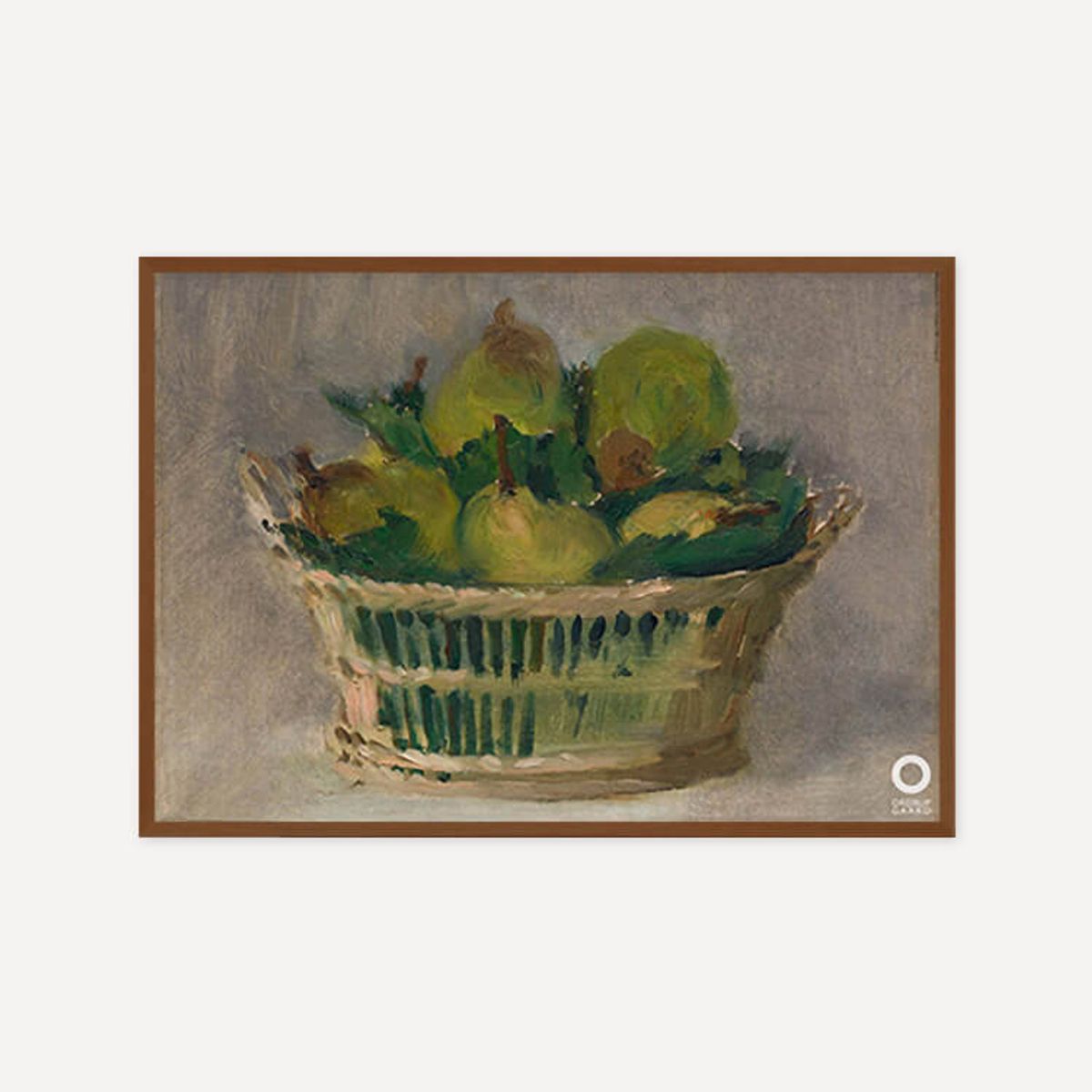 그릿시즌(GREET SEASON) 에두아르 마네 Basket of Pears, 1882 (액자 포함)