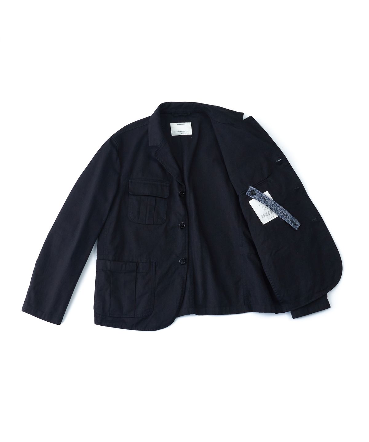 라모랭(RAMOLIN) Urbane Fatigue Jacket Black