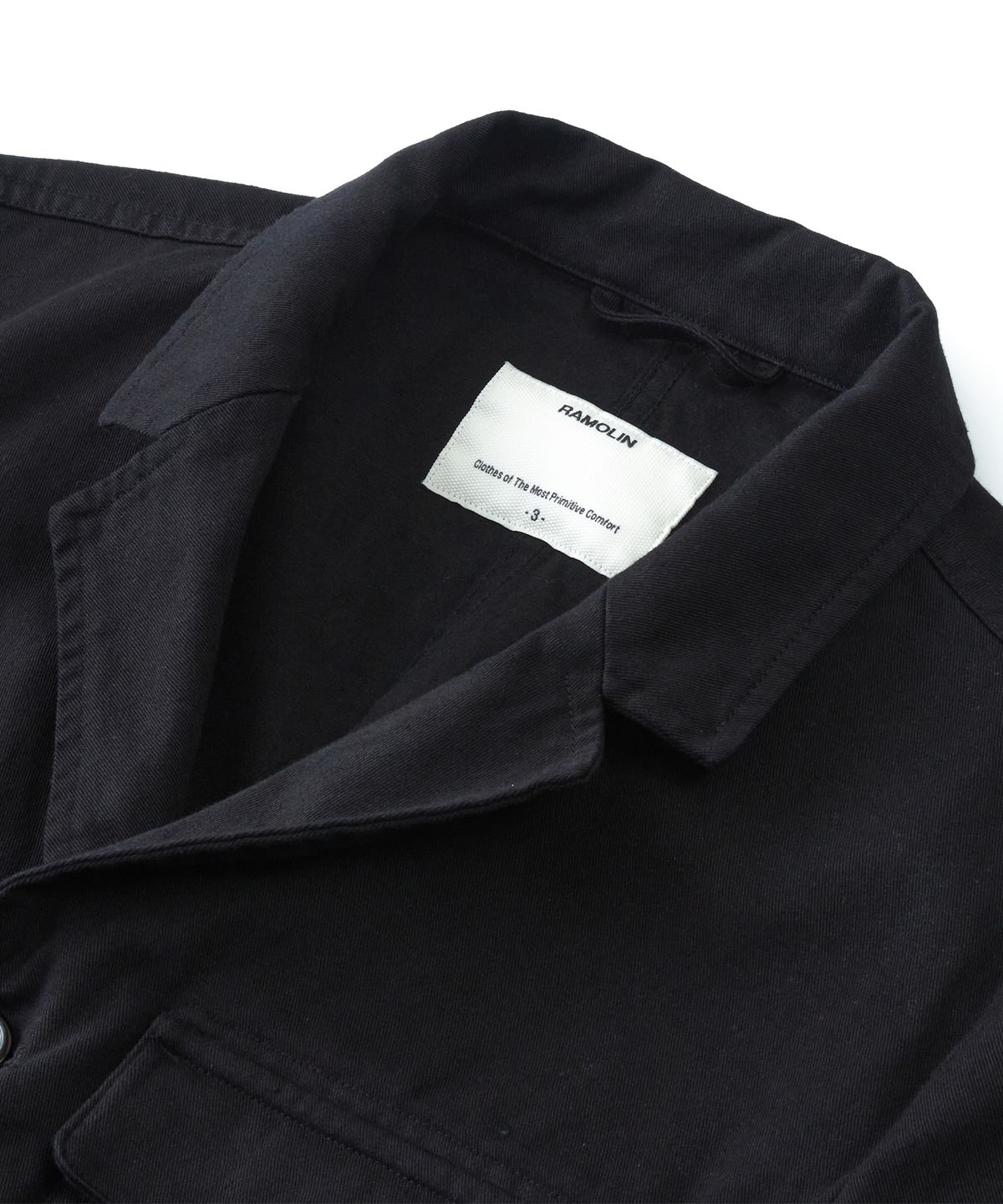 라모랭(RAMOLIN) Urbane Fatigue Jacket Black