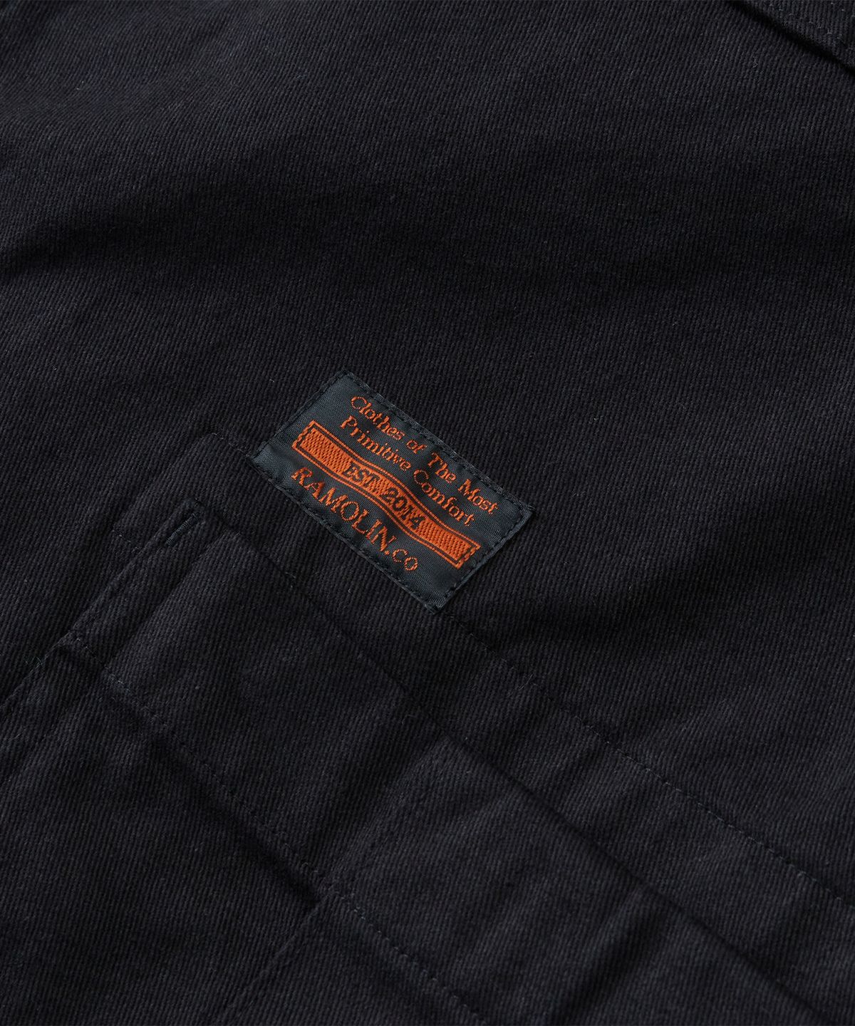 라모랭(RAMOLIN) Urbane Fatigue Jacket Black