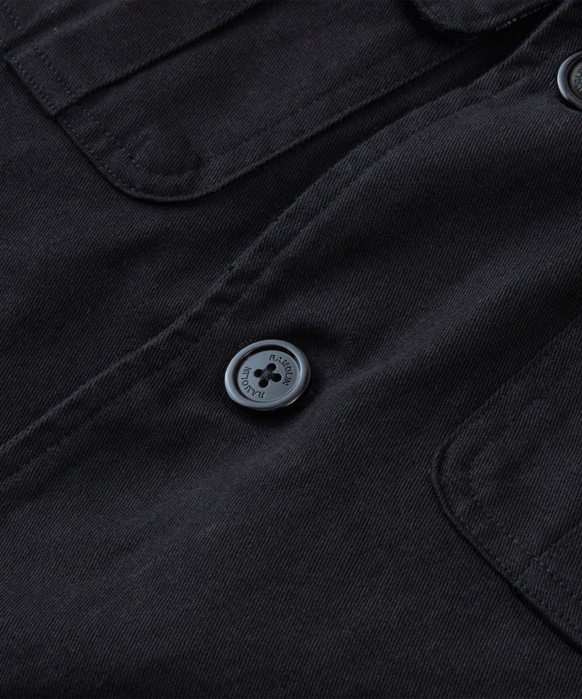 라모랭(RAMOLIN) Urbane Fatigue Jacket Black