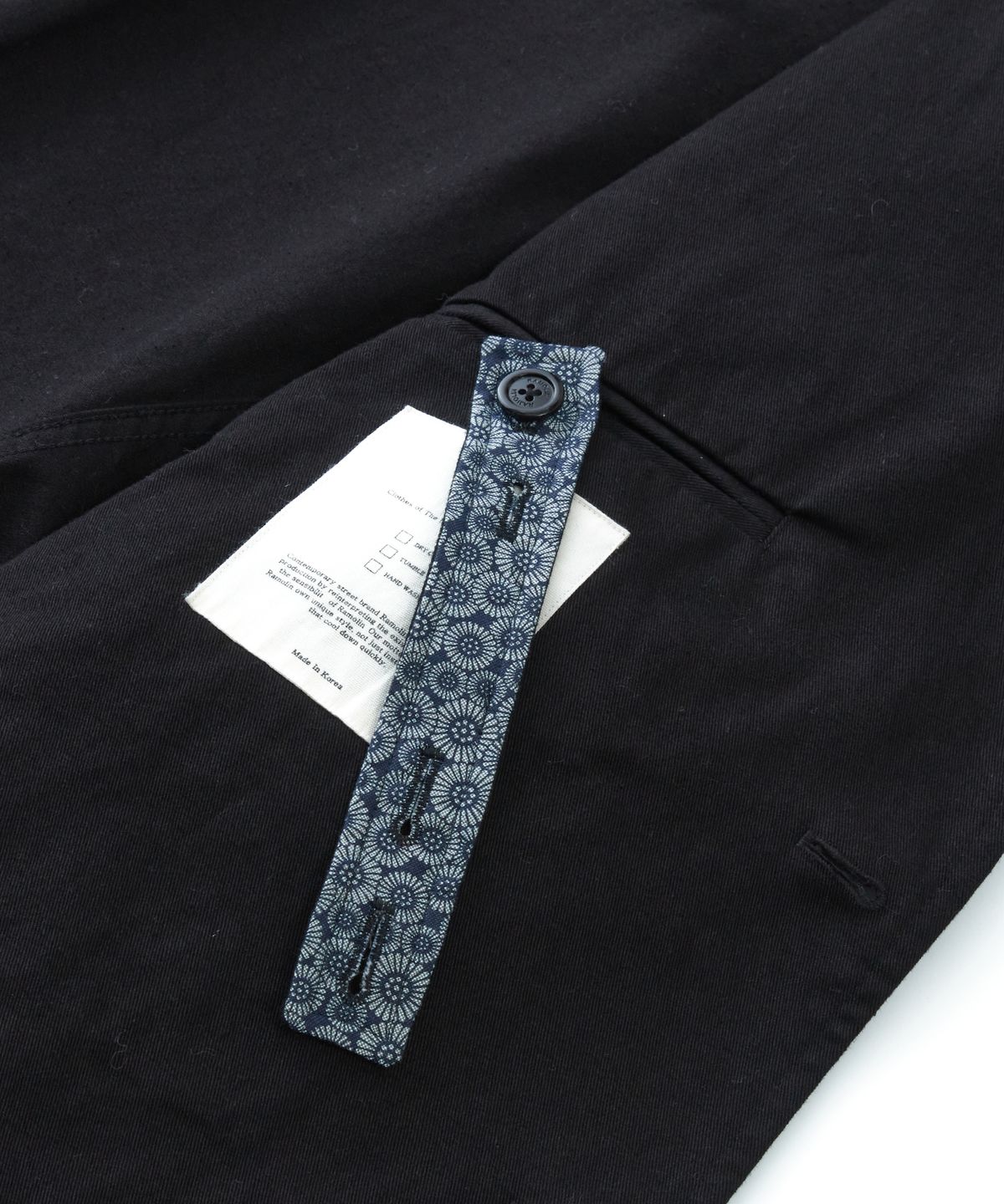 라모랭(RAMOLIN) Urbane Fatigue Jacket Black