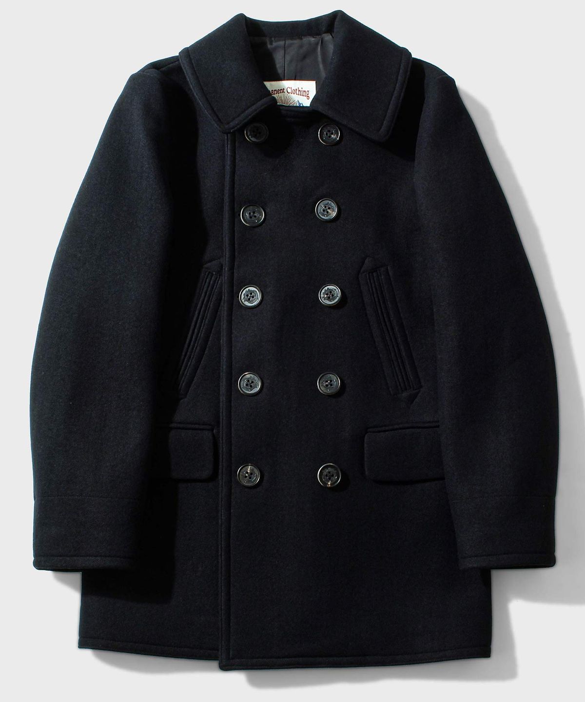 비디알(VDR) VIRGIN WOOL NAVY ORIGINAL COAT [Black Night]