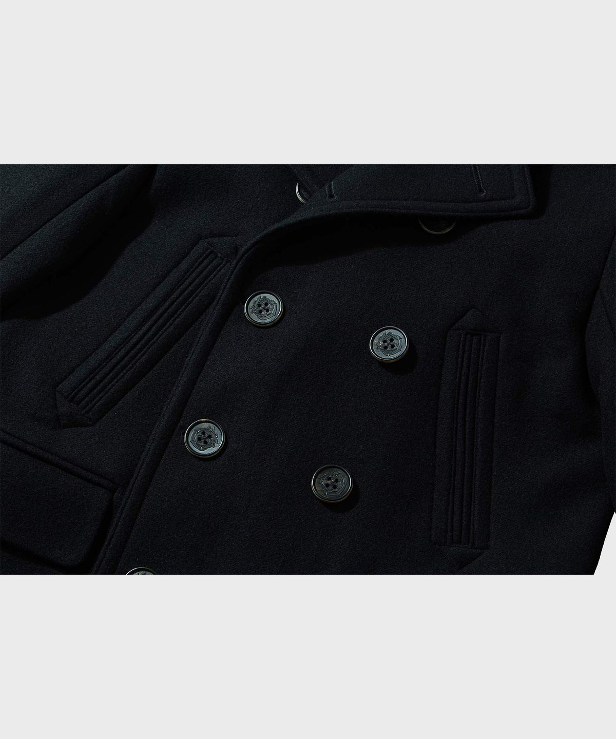비디알(VDR) VIRGIN WOOL NAVY ORIGINAL COAT [Black Night]