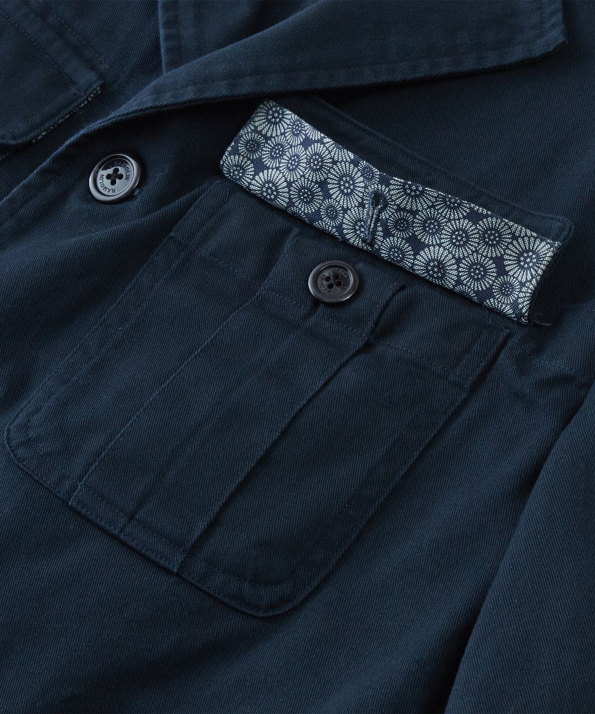 라모랭(RAMOLIN) Urbane Fatigue Jacket Navy