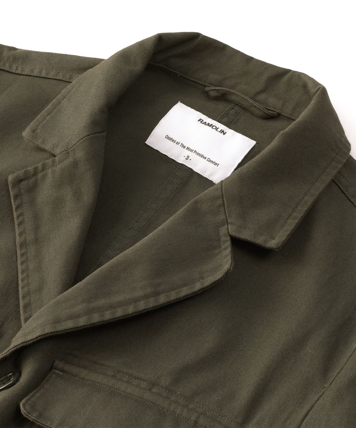 라모랭(RAMOLIN) Urbane Fatigue Jacket Khaki