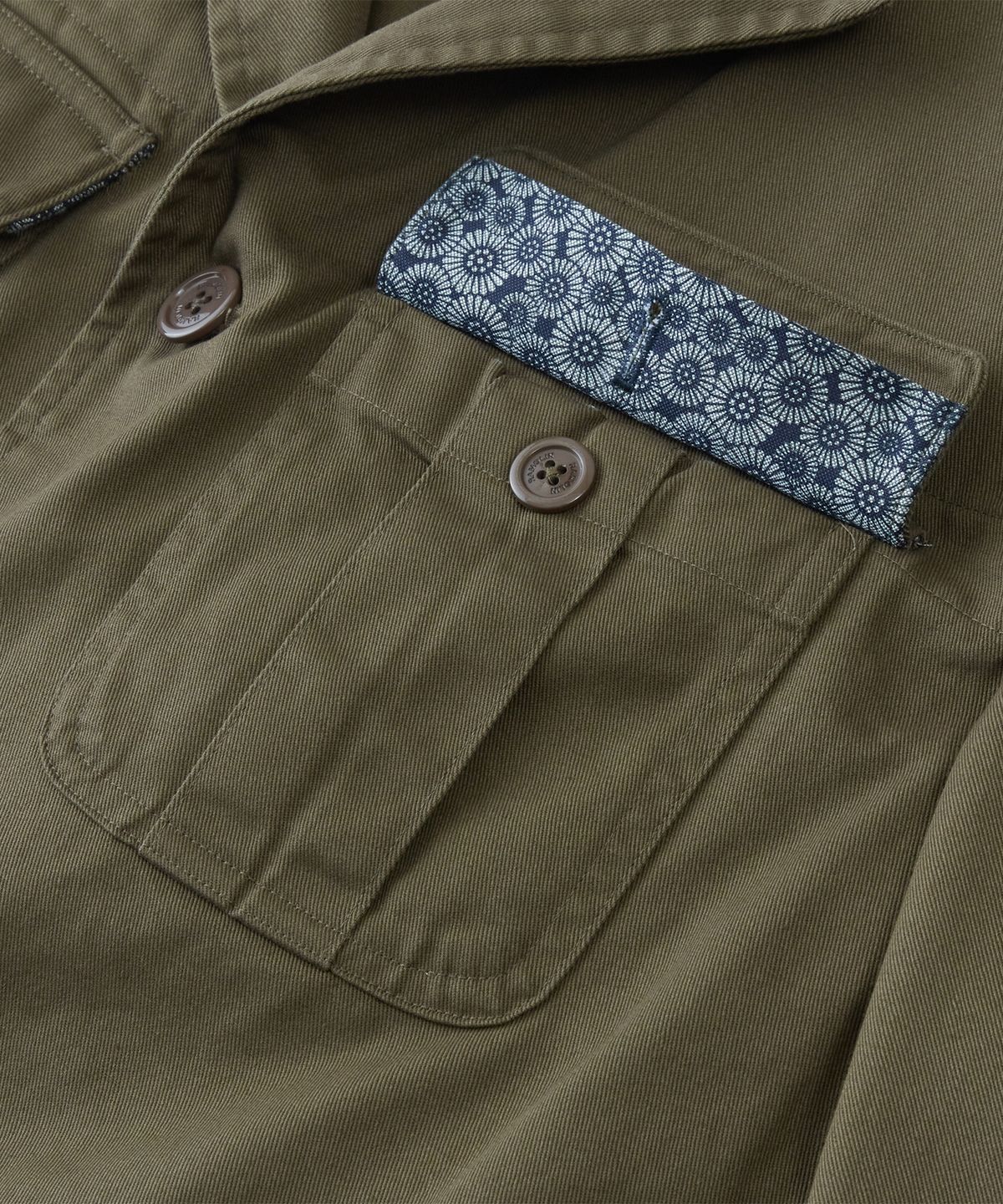 라모랭(RAMOLIN) Urbane Fatigue Jacket Khaki