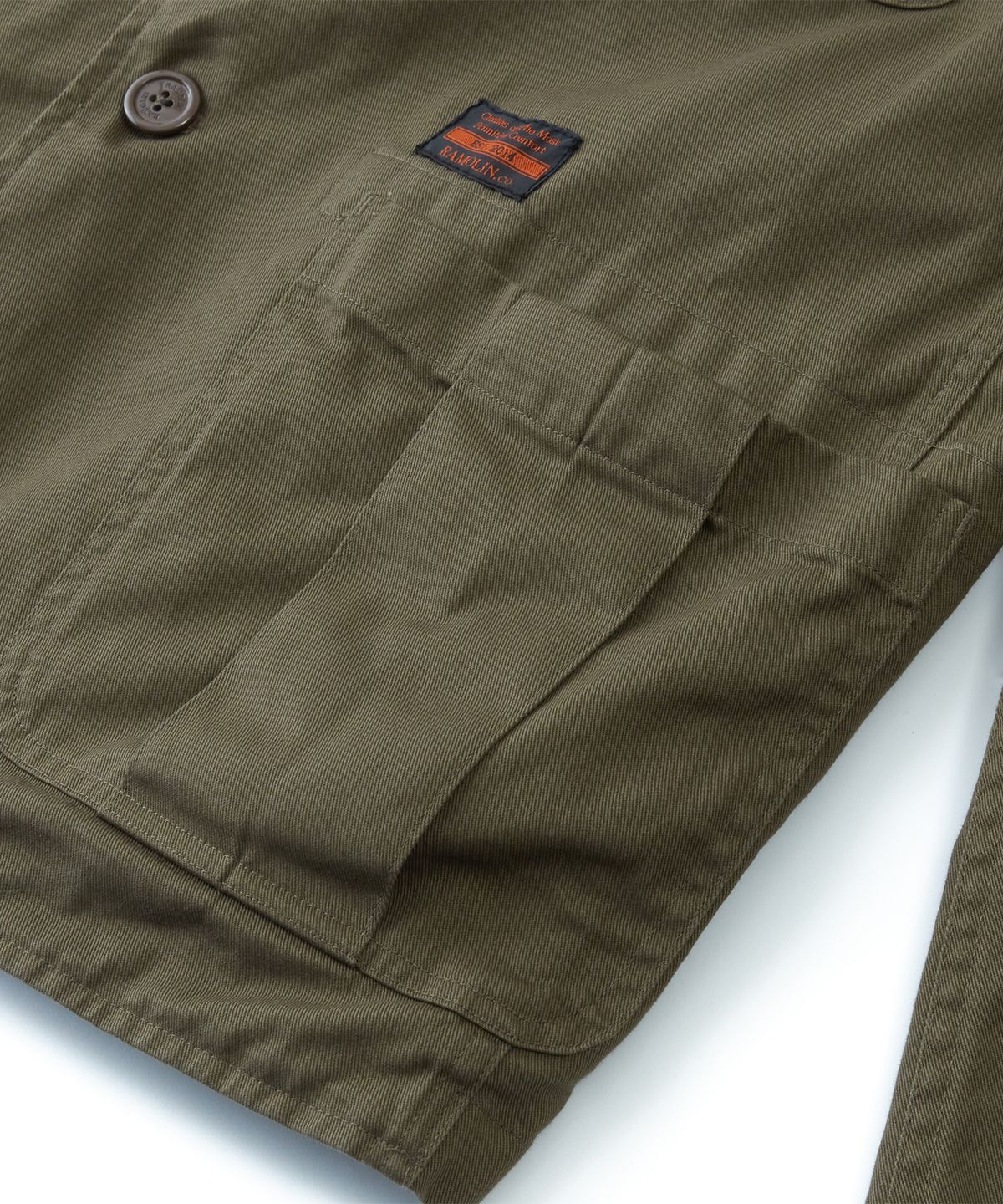 라모랭(RAMOLIN) Urbane Fatigue Jacket Khaki
