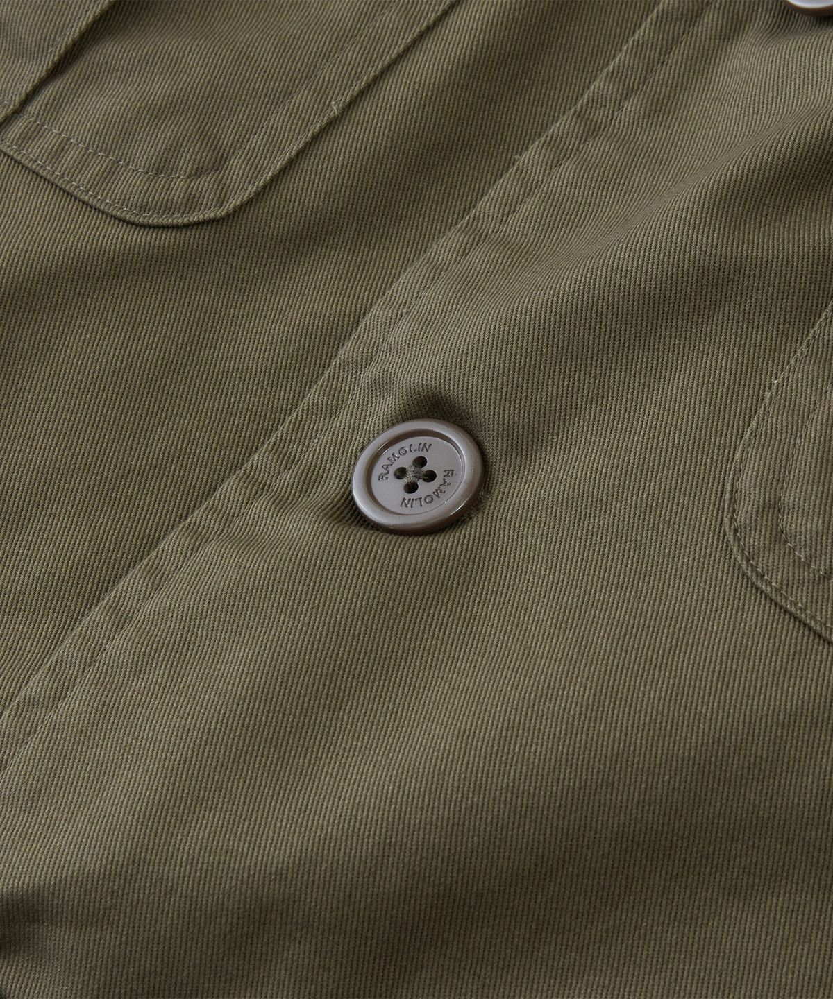 라모랭(RAMOLIN) Urbane Fatigue Jacket Khaki