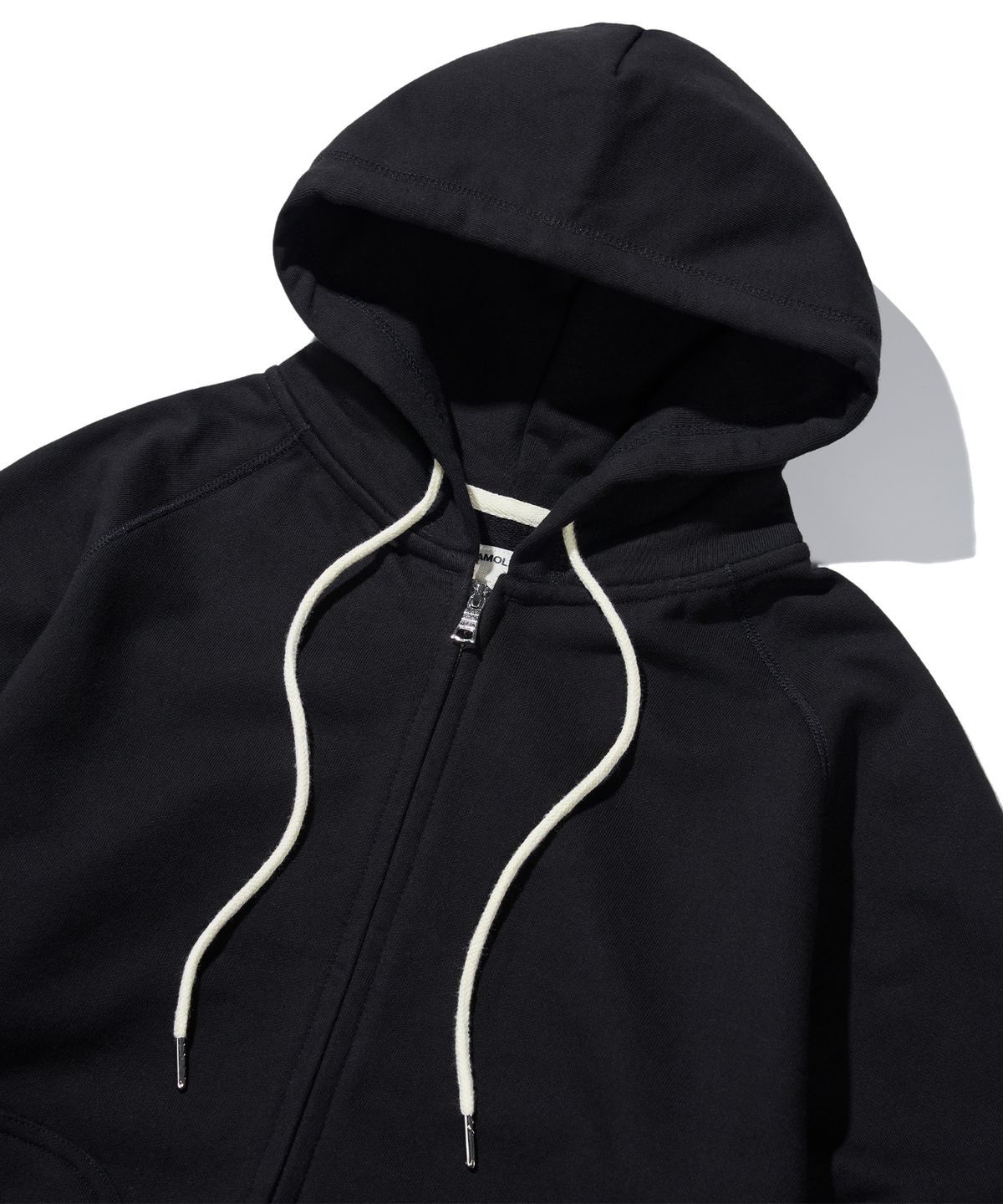 라모랭(RAMOLIN) Fort Zip-up Hoodie Black