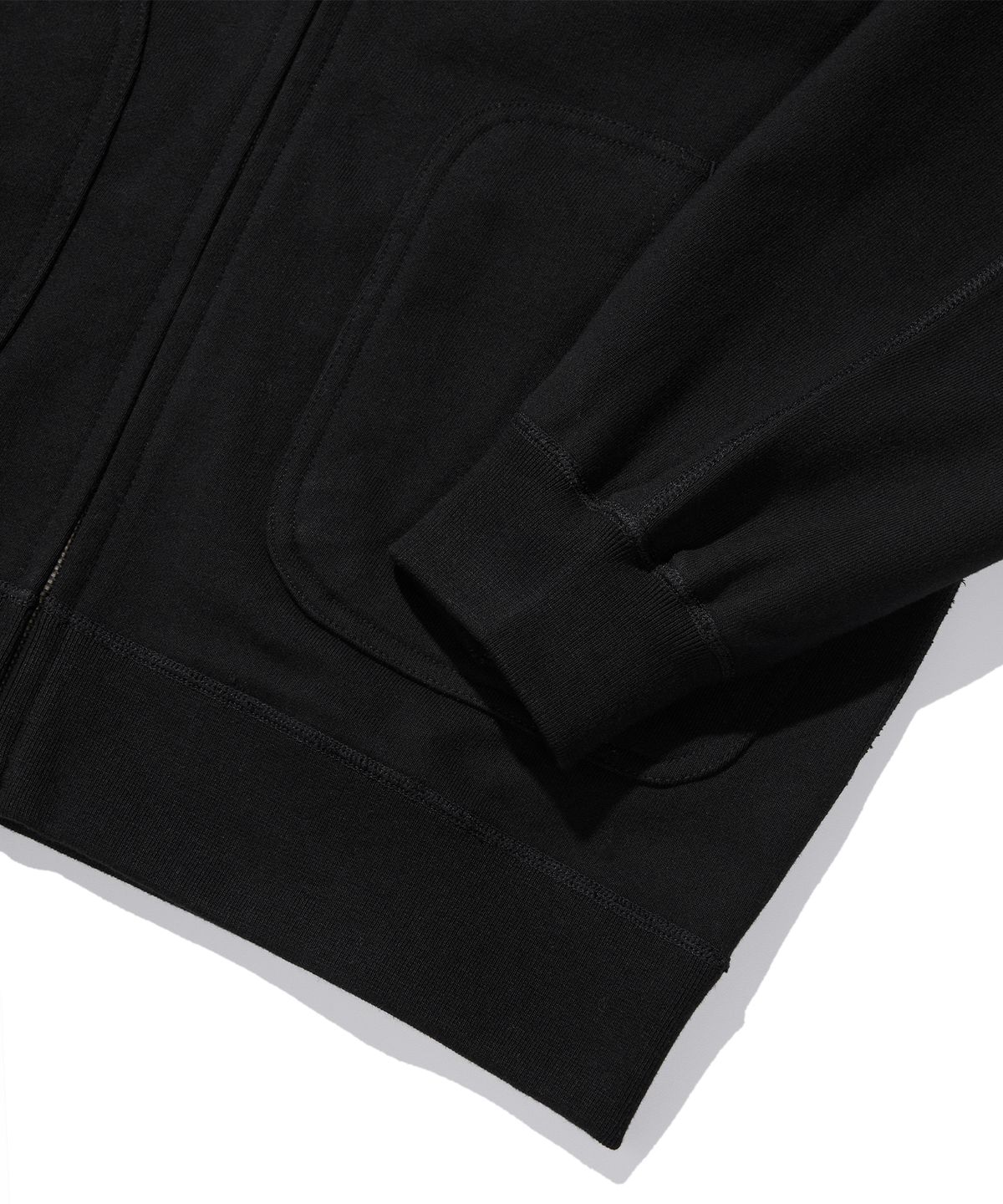 라모랭(RAMOLIN) Fort Zip-up Hoodie Black