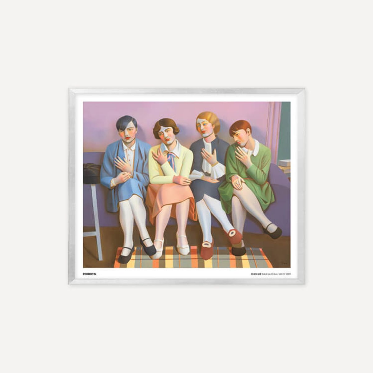 그릿시즌(GREET SEASON) 천 커 Bauhaus Gal No.12, 2021 (액자 포함)