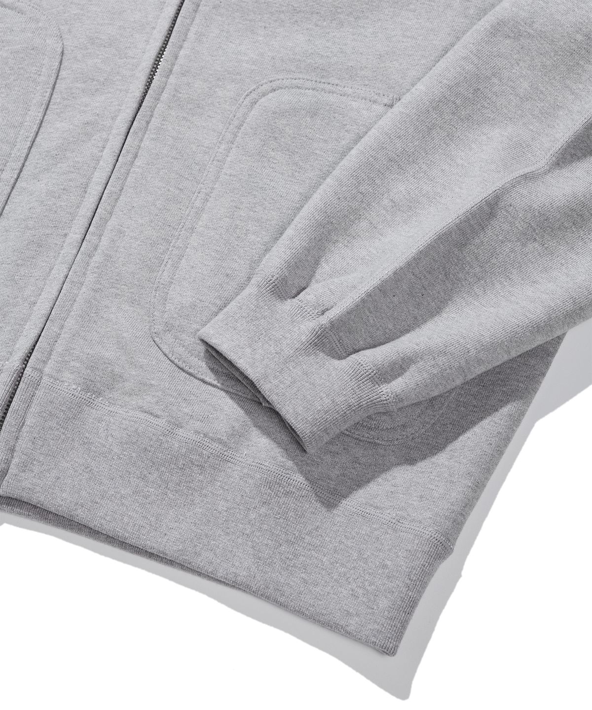 라모랭(RAMOLIN) Fort Zip-up Hoodie Heather Gray