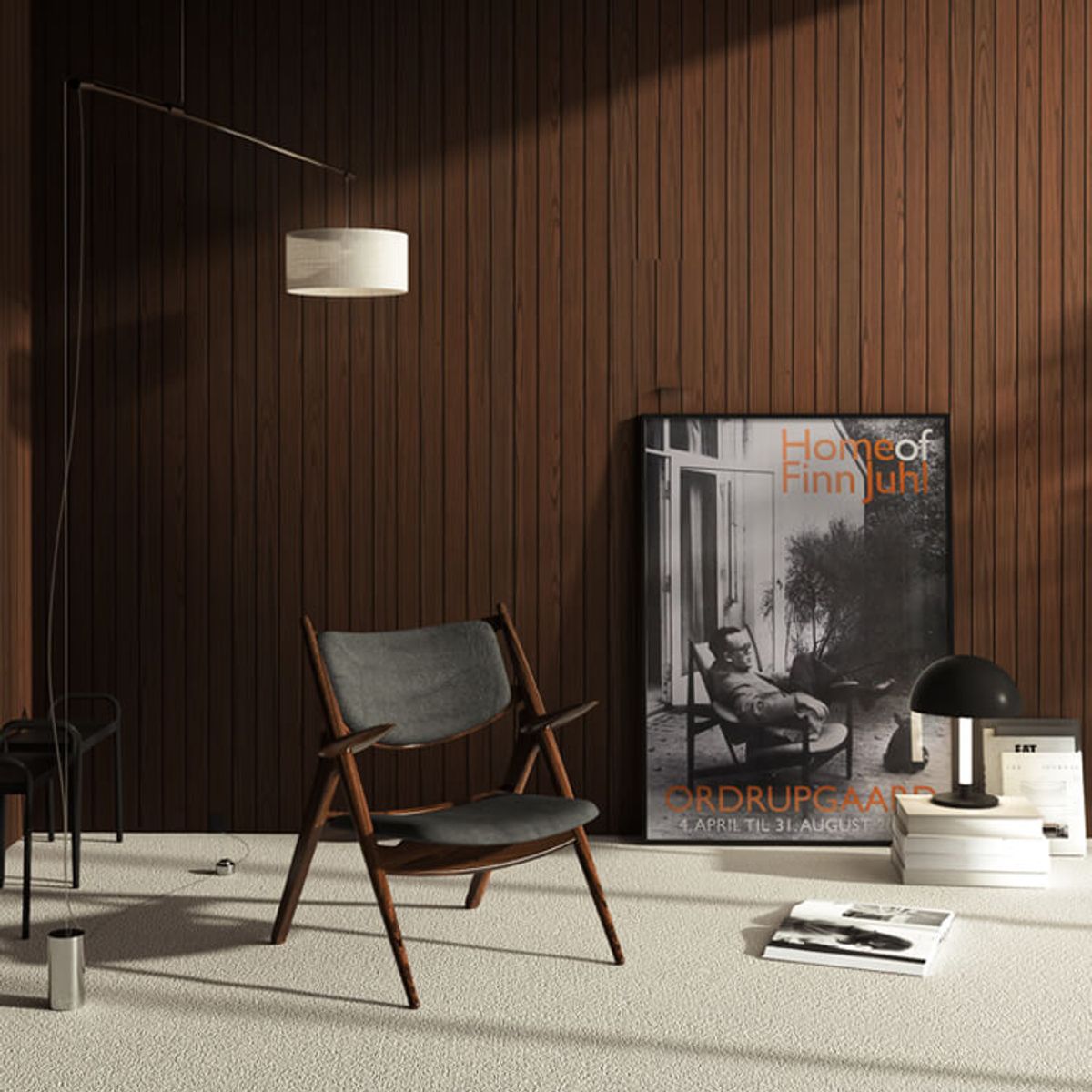 그릿시즌(GREET SEASON) 핀 율 Home of Finn Juhl (액자 포함)