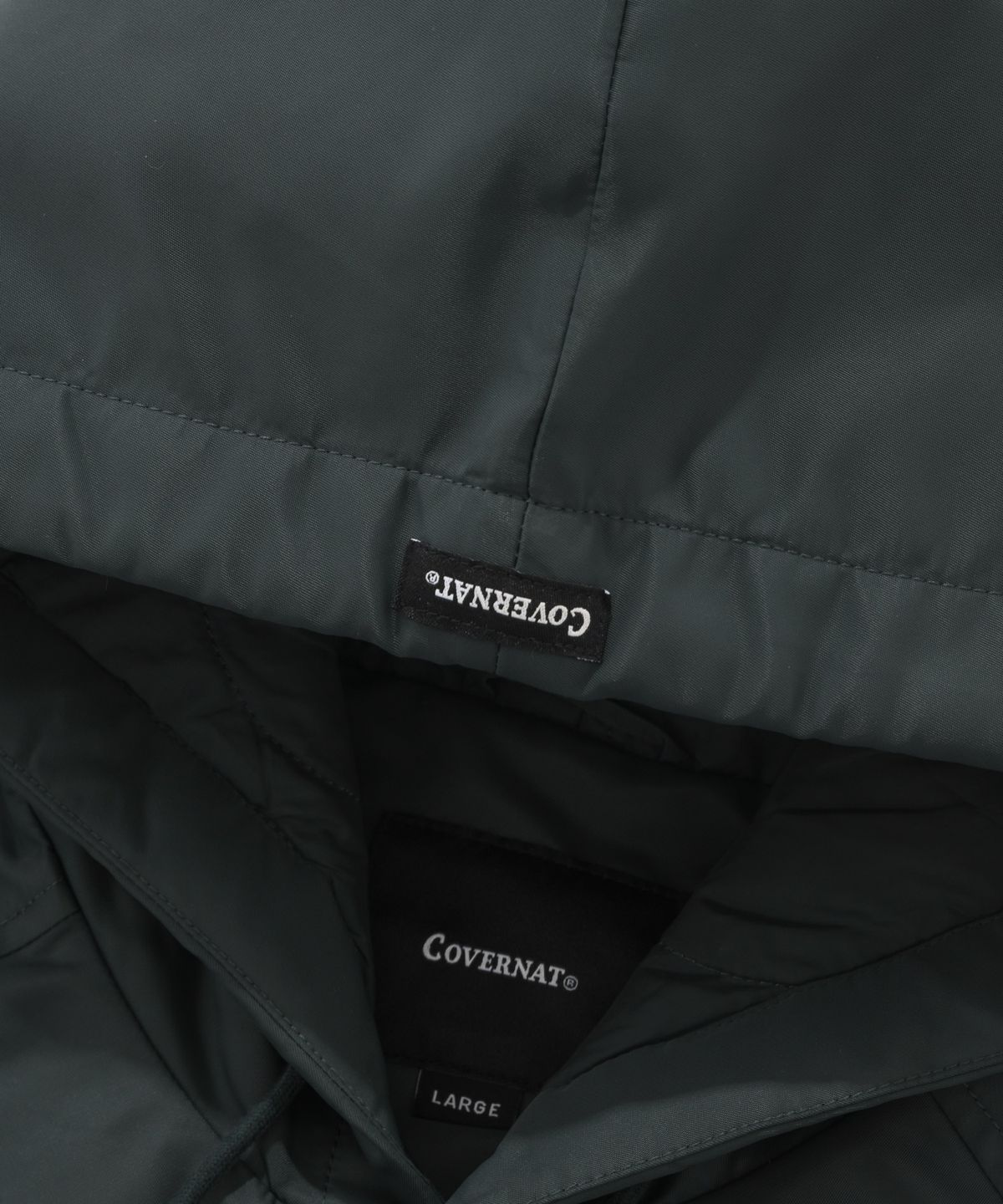 커버낫(COVERNAT) 스포츠클럽 후디 코치 자켓 그린