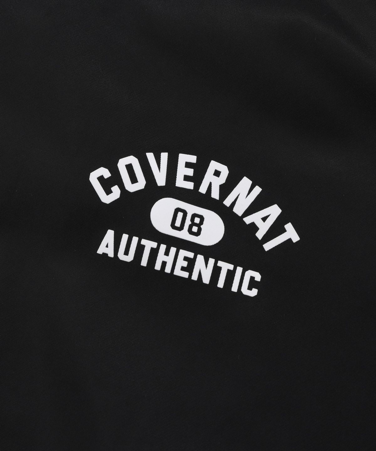 커버낫(COVERNAT) 스포츠클럽 후디 코치 자켓 블랙