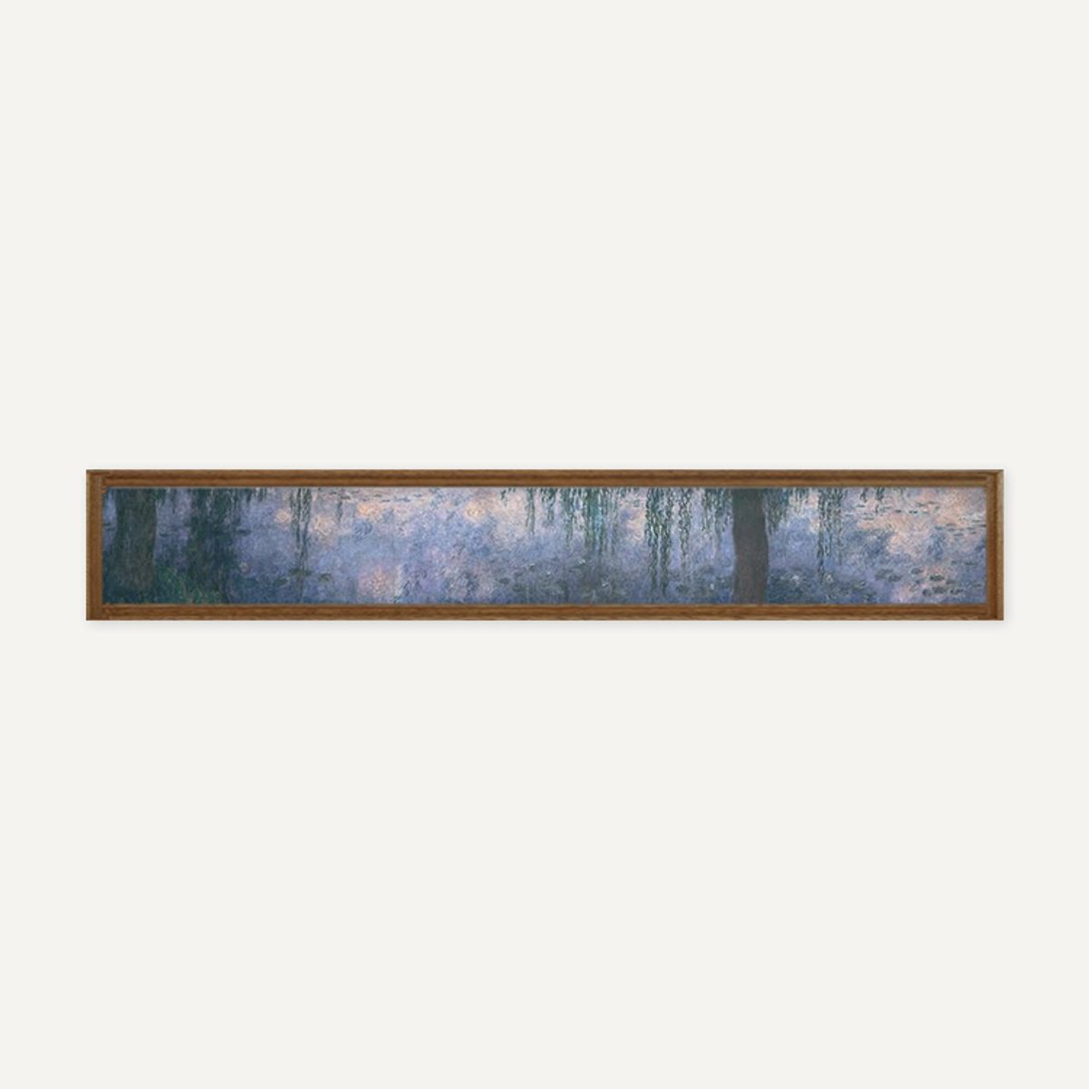 그릿시즌(GREET SEASON) 클로드 모네 The Water Lilies - Morning with Willows (액자 포함)
