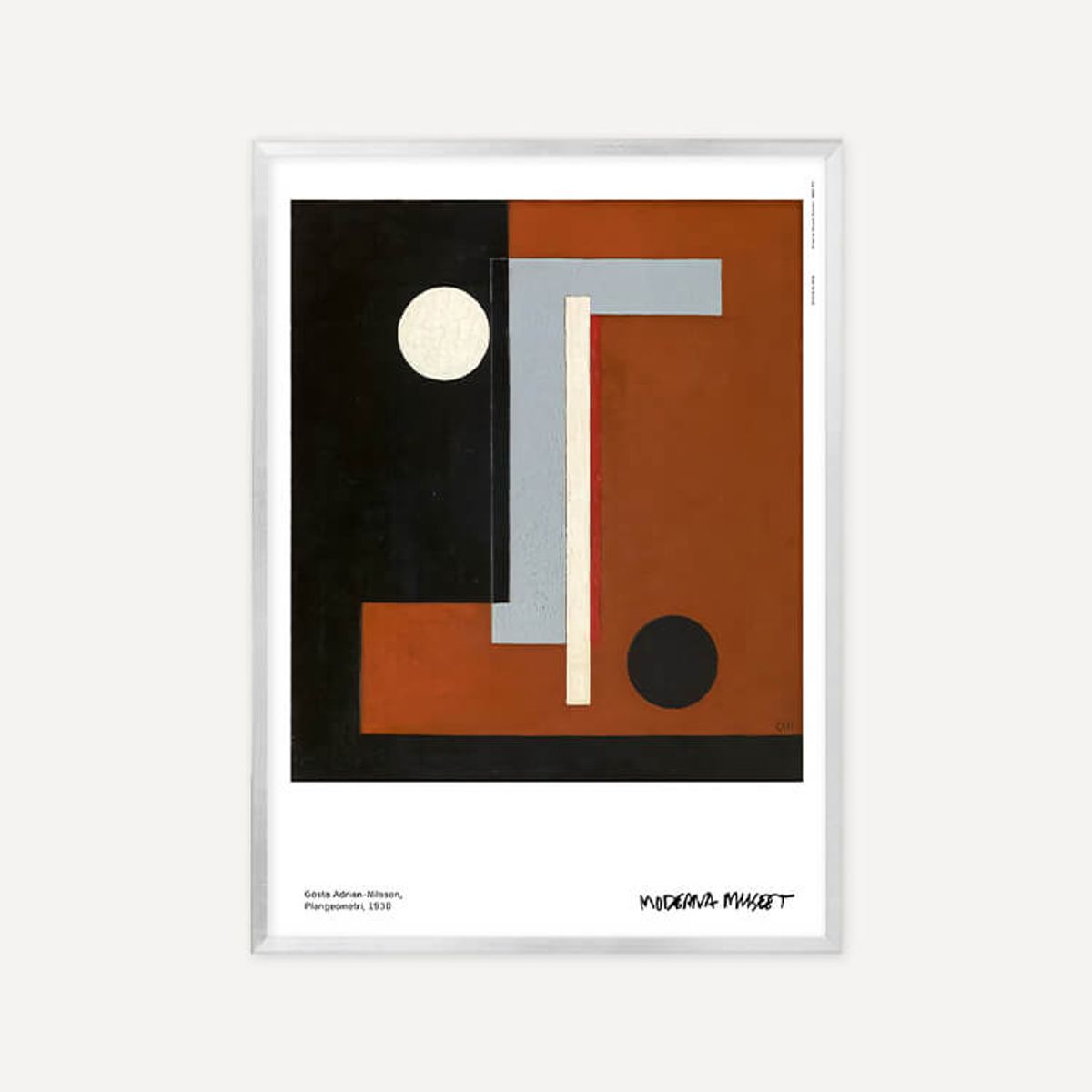 그릿시즌(GREET SEASON) 예스타 아드리안 닐슨 Plane geometry (액자 포함)
