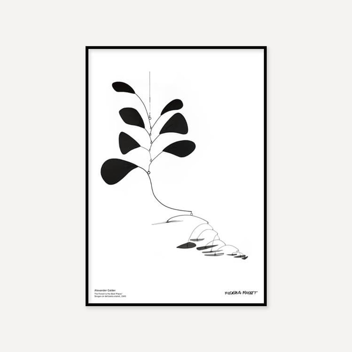 그릿시즌(GREET SEASON) 알렉산더 칼더 The Forest is the Best Place (액자 포함)