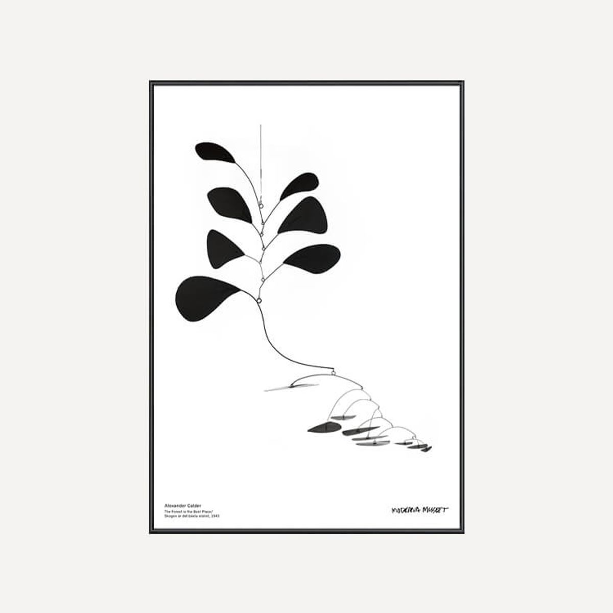 그릿시즌(GREET SEASON) 알렉산더 칼더 The Forest is the Best Place (액자 포함)