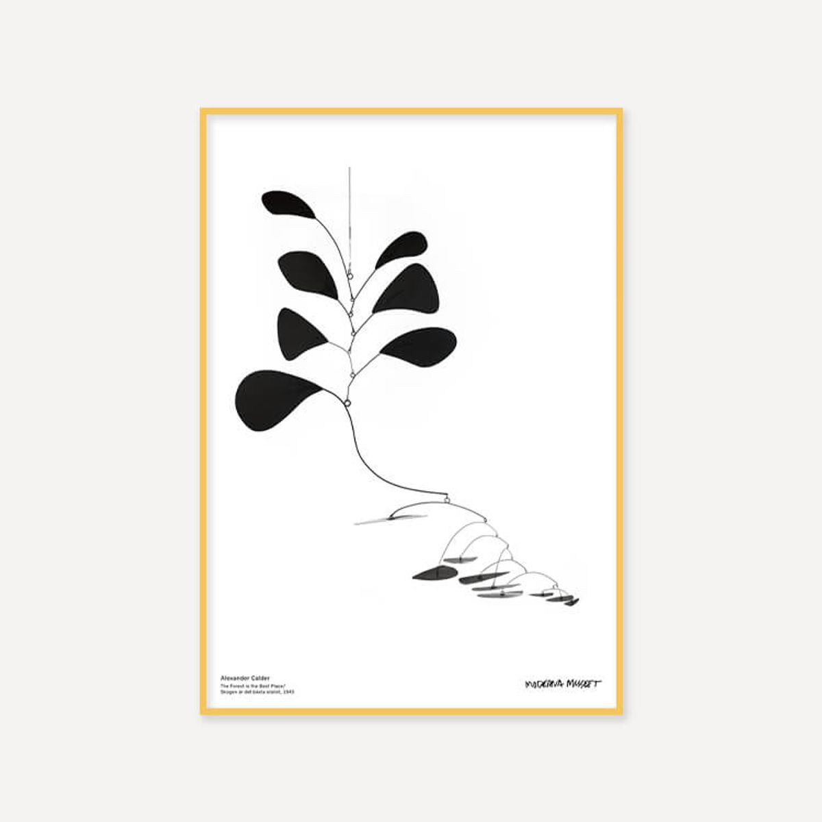 그릿시즌(GREET SEASON) 알렉산더 칼더 The Forest is the Best Place (액자 포함)