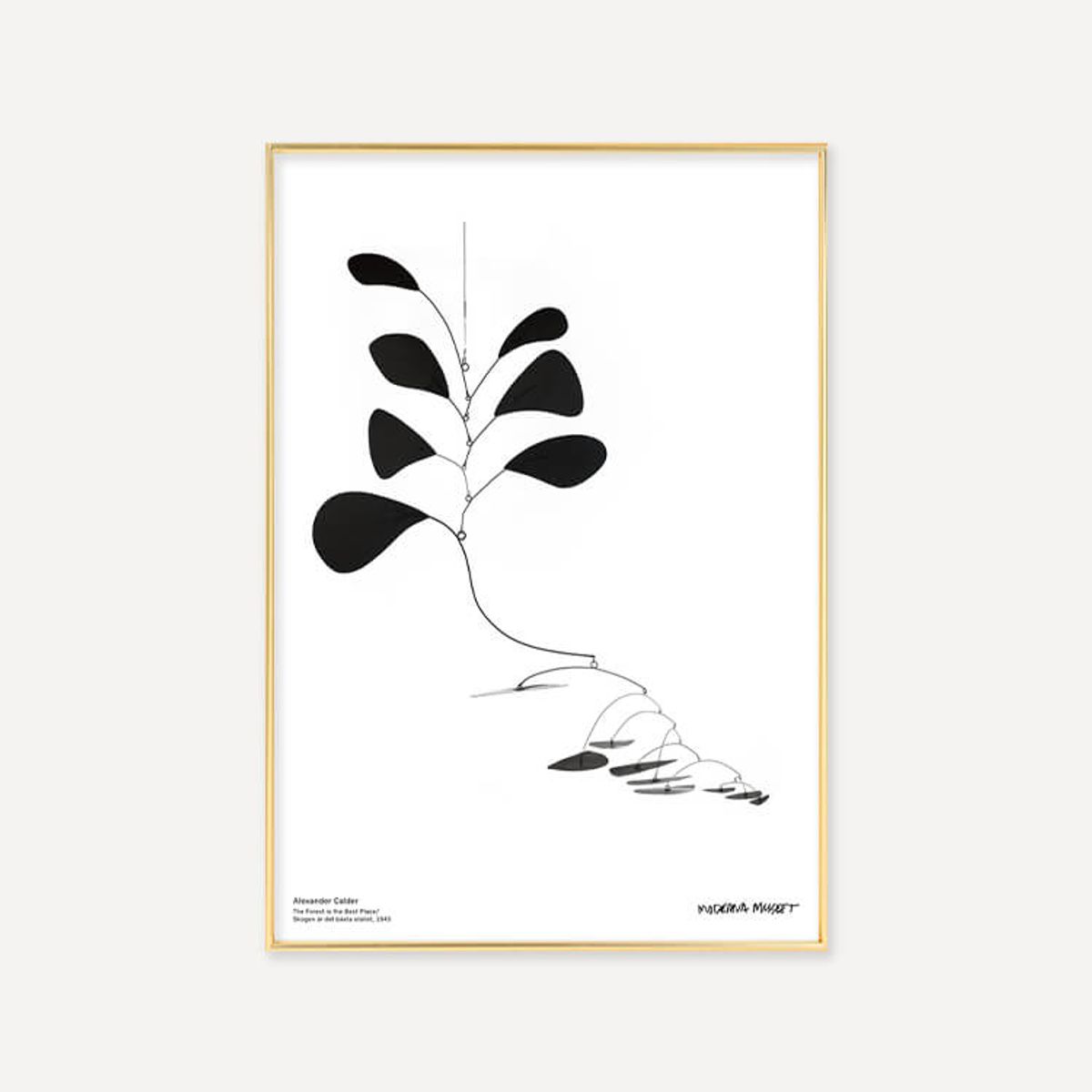 그릿시즌(GREET SEASON) 알렉산더 칼더 The Forest is the Best Place (액자 포함)