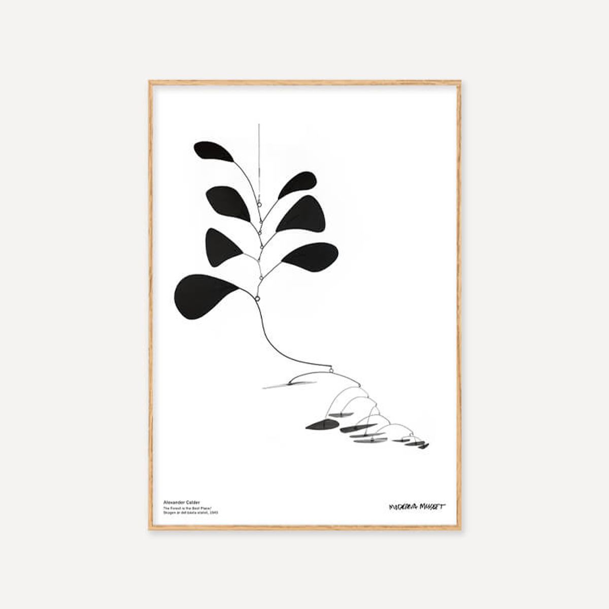 그릿시즌(GREET SEASON) 알렉산더 칼더 The Forest is the Best Place (액자 포함)