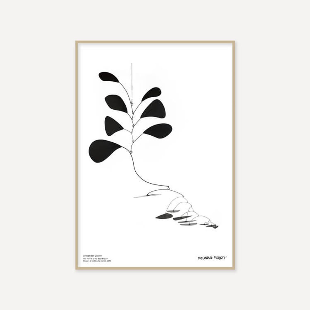 그릿시즌(GREET SEASON) 알렉산더 칼더 The Forest is the Best Place (액자 포함)