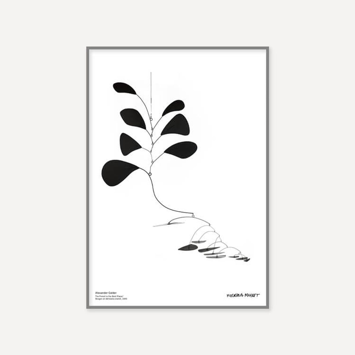 그릿시즌(GREET SEASON) 알렉산더 칼더 The Forest is the Best Place (액자 포함)
