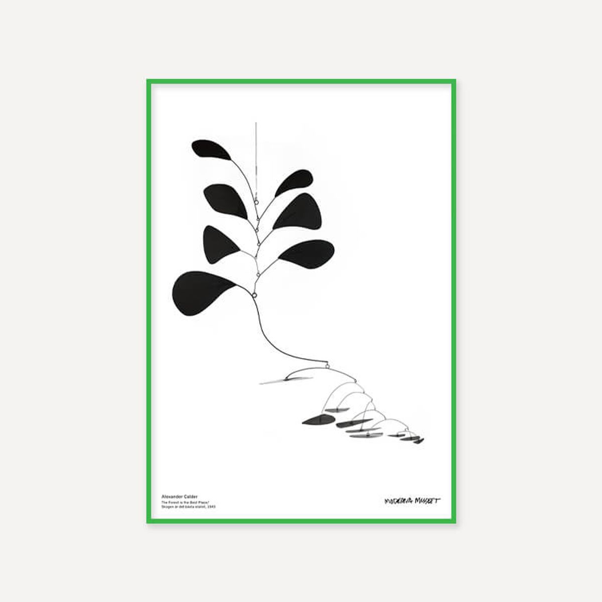 그릿시즌(GREET SEASON) 알렉산더 칼더 The Forest is the Best Place (액자 포함)