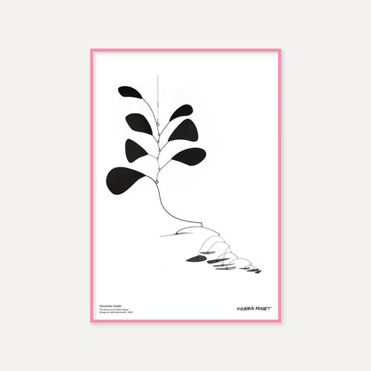 그릿시즌(GREET SEASON) 알렉산더 칼더 The Forest is the Best Place (액자 포함)