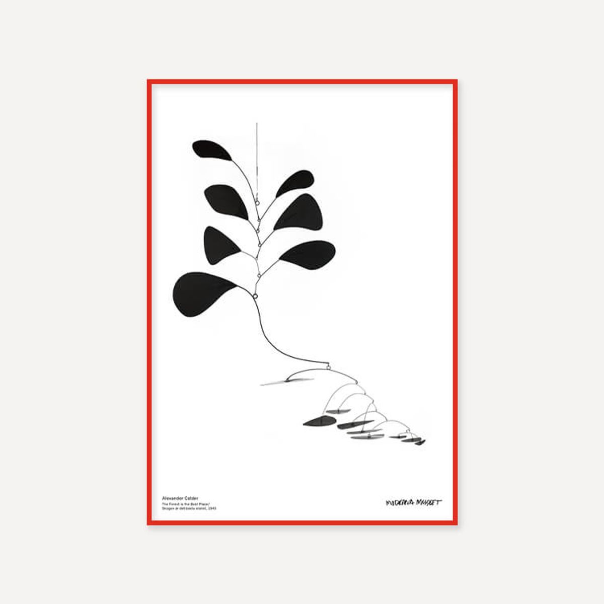 그릿시즌(GREET SEASON) 알렉산더 칼더 The Forest is the Best Place (액자 포함)