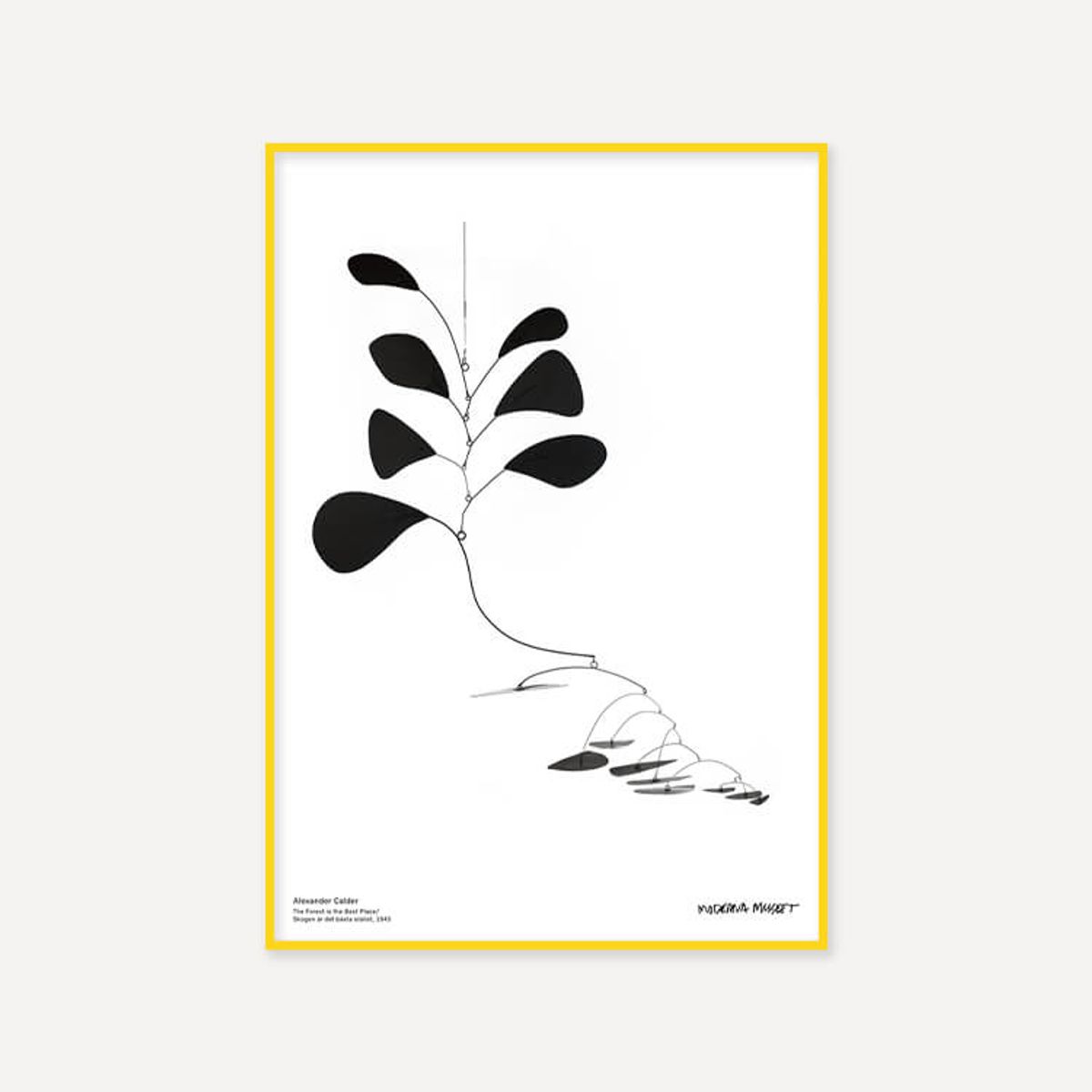 그릿시즌(GREET SEASON) 알렉산더 칼더 The Forest is the Best Place (액자 포함)