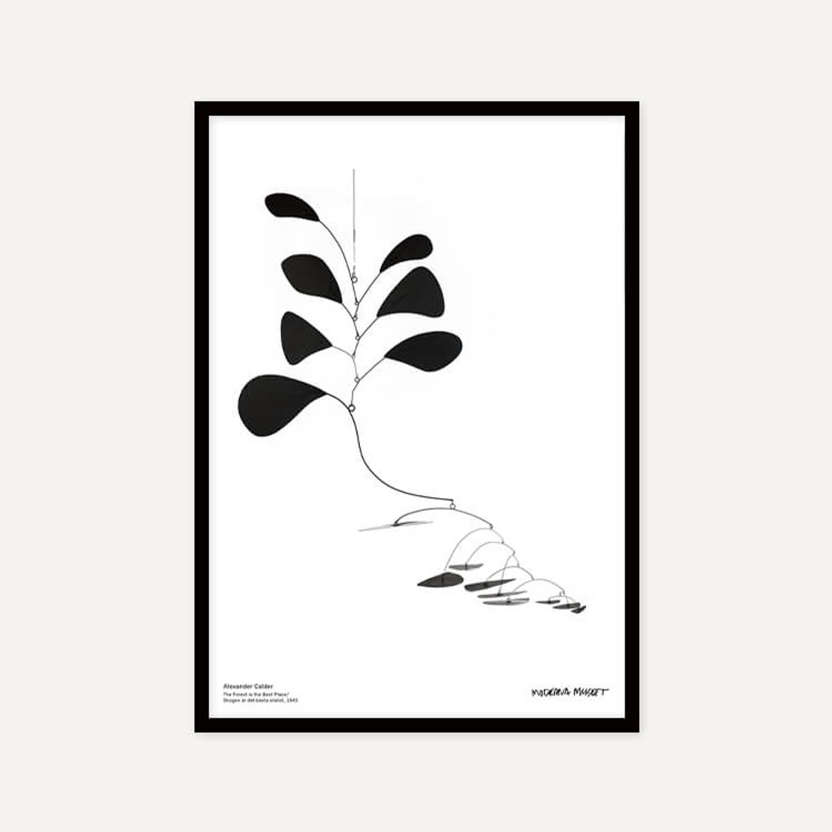 그릿시즌(GREET SEASON) 알렉산더 칼더 The Forest is the Best Place (액자 포함)