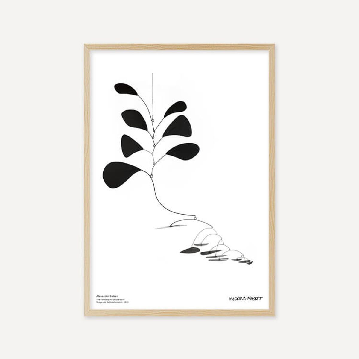 그릿시즌(GREET SEASON) 알렉산더 칼더 The Forest is the Best Place (액자 포함)