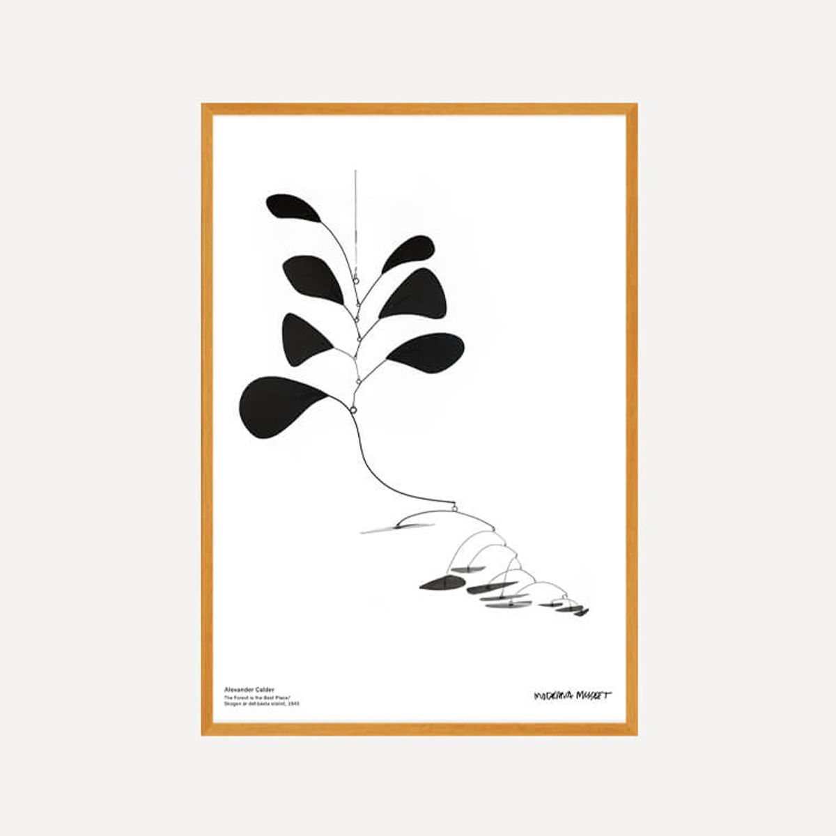 그릿시즌(GREET SEASON) 알렉산더 칼더 The Forest is the Best Place (액자 포함)