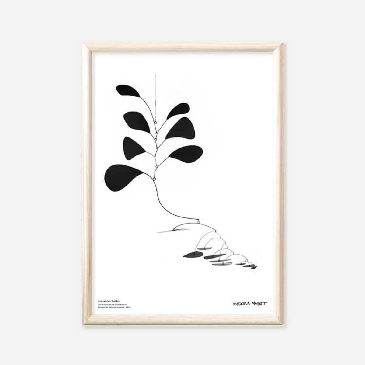 그릿시즌(GREET SEASON) 알렉산더 칼더 The Forest is the Best Place (액자 포함)