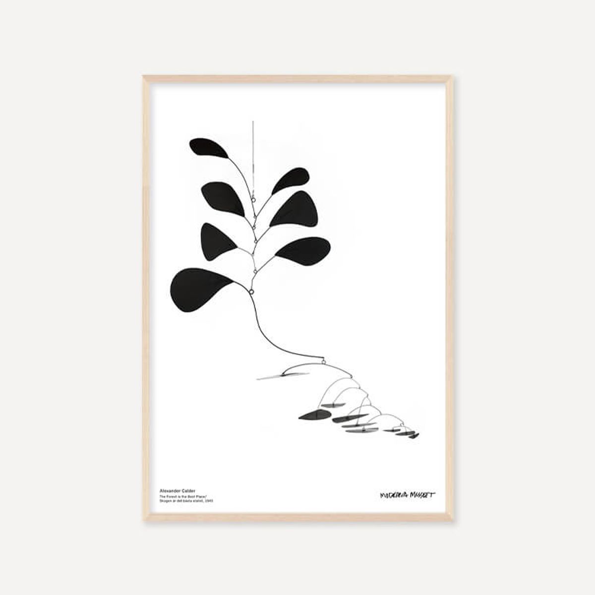그릿시즌(GREET SEASON) 알렉산더 칼더 The Forest is the Best Place (액자 포함)