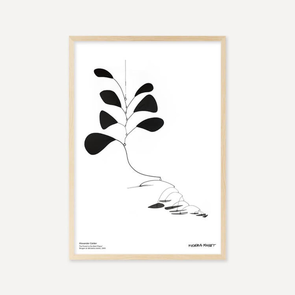 그릿시즌(GREET SEASON) 알렉산더 칼더 The Forest is the Best Place (액자 포함)