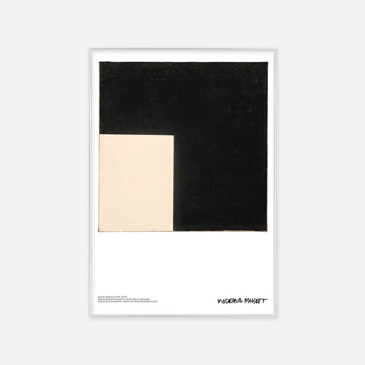 그릿시즌(GREET SEASON) 카자미르 말레비치 Black and White, 1915 (액자 포함)