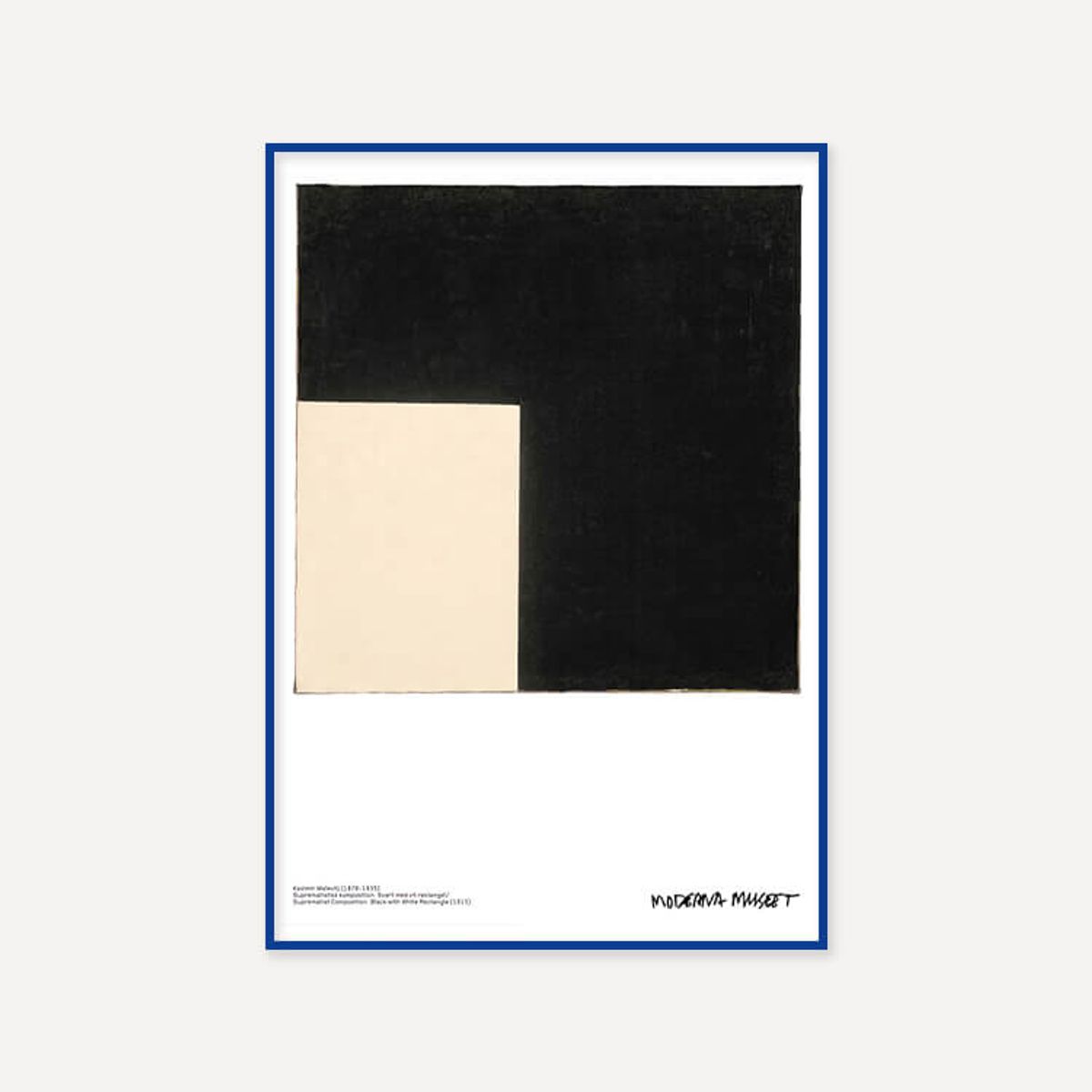 그릿시즌(GREET SEASON) 카자미르 말레비치 Black and White, 1915 (액자 포함)