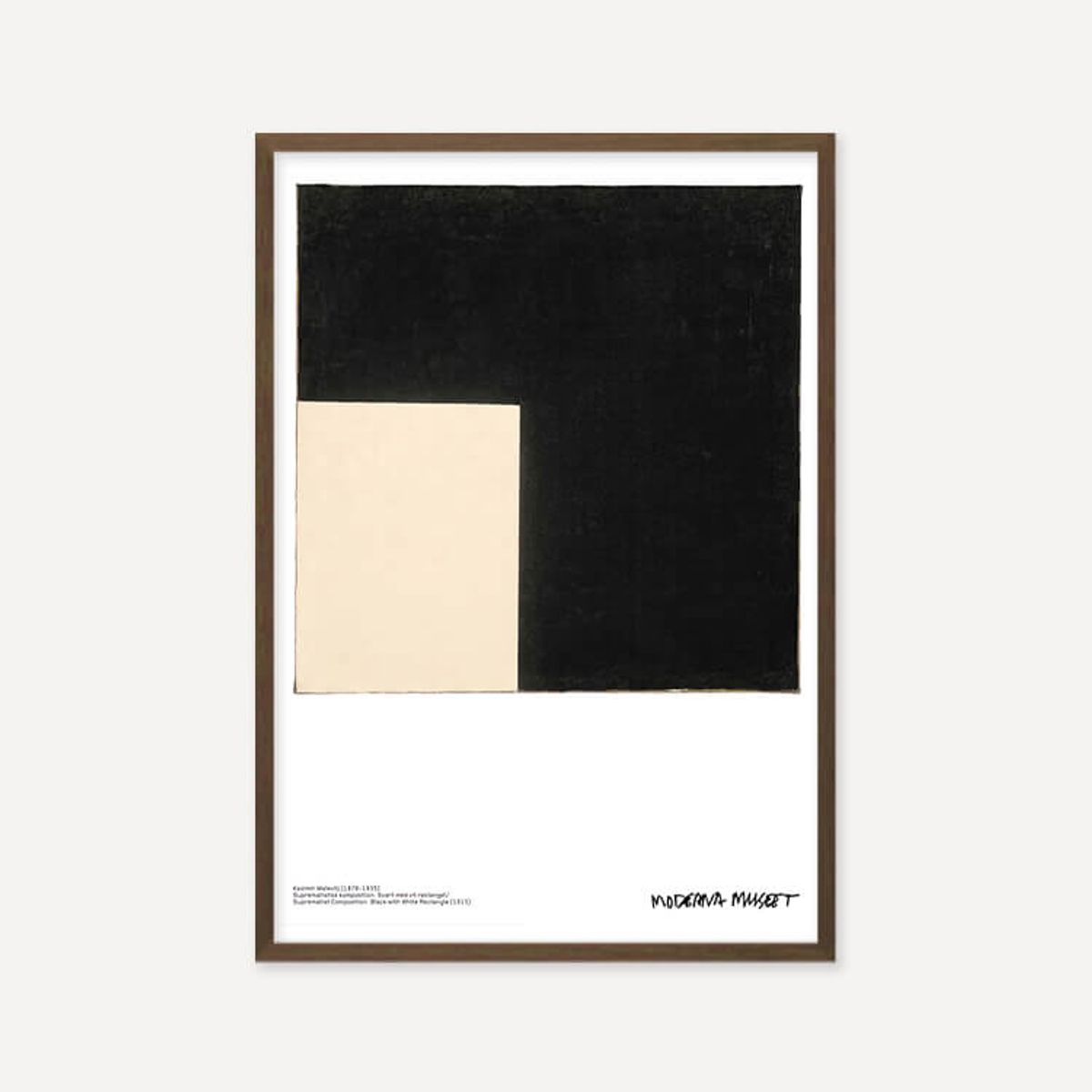 그릿시즌(GREET SEASON) 카자미르 말레비치 Black and White, 1915 (액자 포함)
