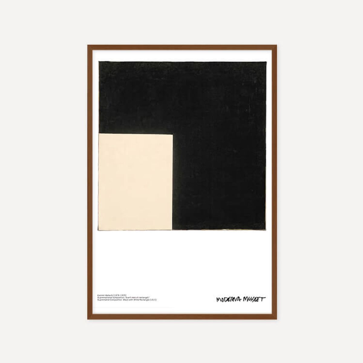 그릿시즌(GREET SEASON) 카자미르 말레비치 Black and White, 1915 (액자 포함)