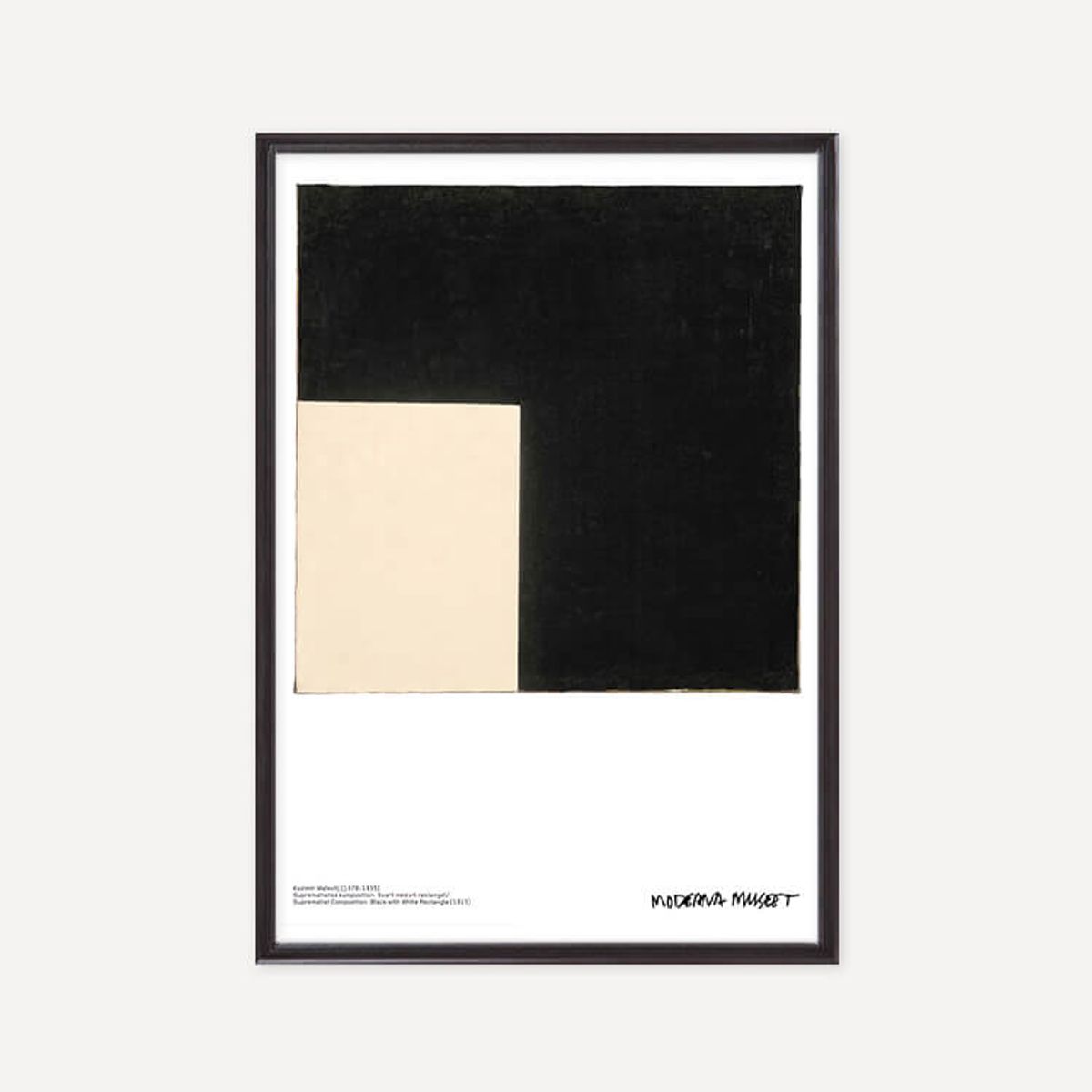 그릿시즌(GREET SEASON) 카자미르 말레비치 Black and White, 1915 (액자 포함)