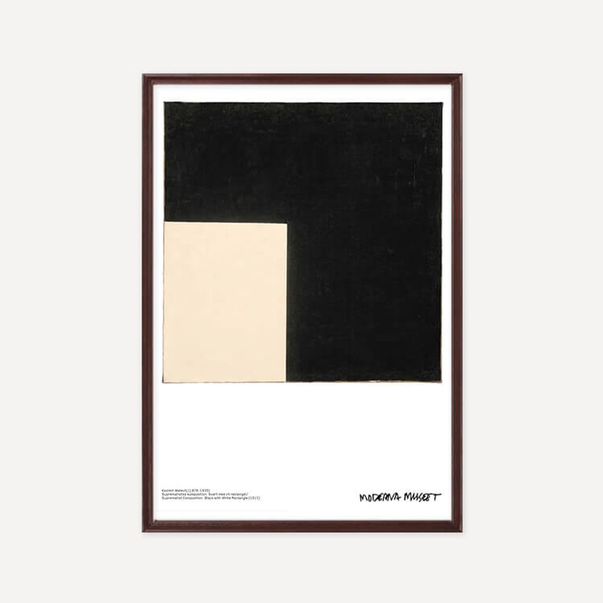 그릿시즌(GREET SEASON) 카자미르 말레비치 Black and White, 1915 (액자 포함)