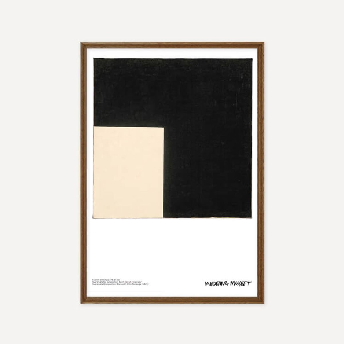 그릿시즌(GREET SEASON) 카자미르 말레비치 Black and White, 1915 (액자 포함)