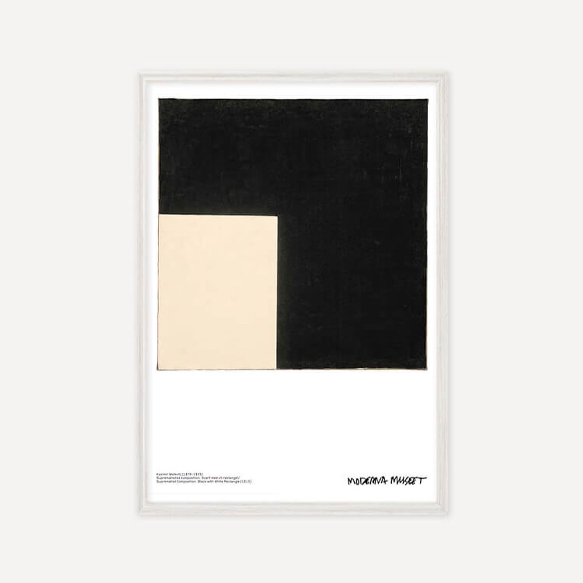그릿시즌(GREET SEASON) 카자미르 말레비치 Black and White, 1915 (액자 포함)