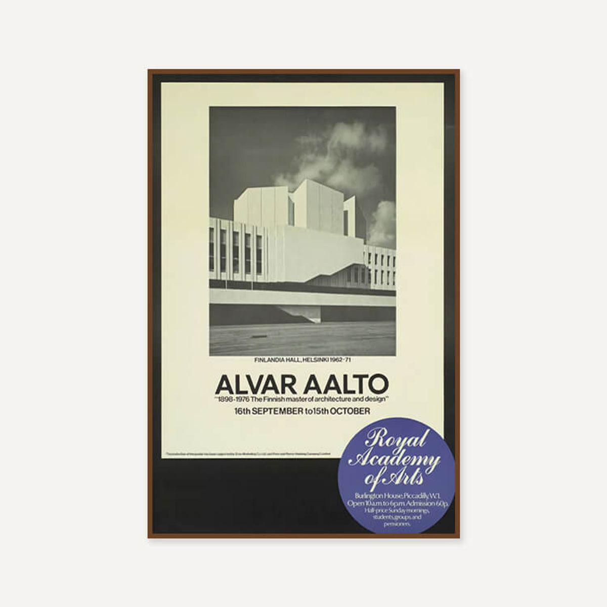 그릿시즌(GREET SEASON) 알바 알토 Alvar Alto 1978 (액자 포함)
